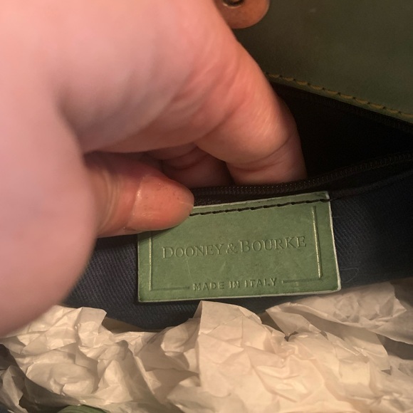 Dooney and Bourke multicolor logo bag - Picture 4 of 13